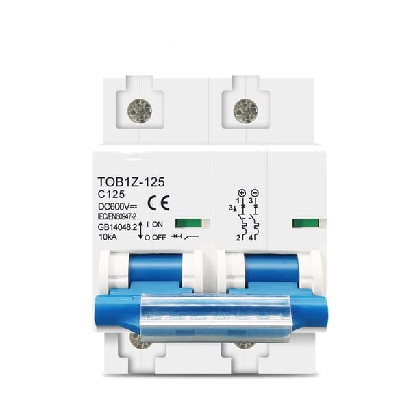 DC Holder Case Circuit Breaker 125A 600V