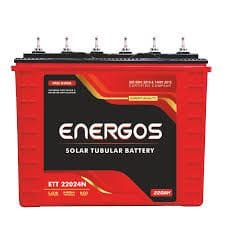 Energos Tubular Battery Gold Series 12V 220Ah