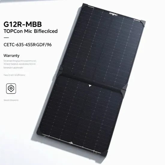 RedSolar 630W Bifacial Solar Panel