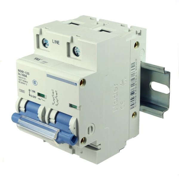 DC Breaker 100A Double Pole