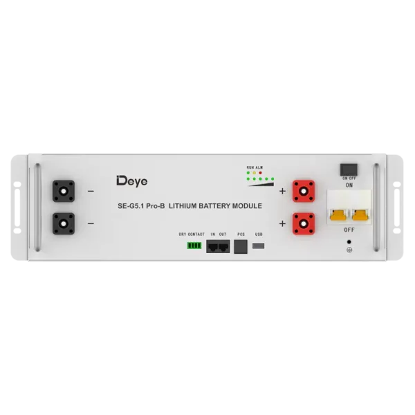 Deye SE-G51-PRO-B 5.12kWh LV Battery