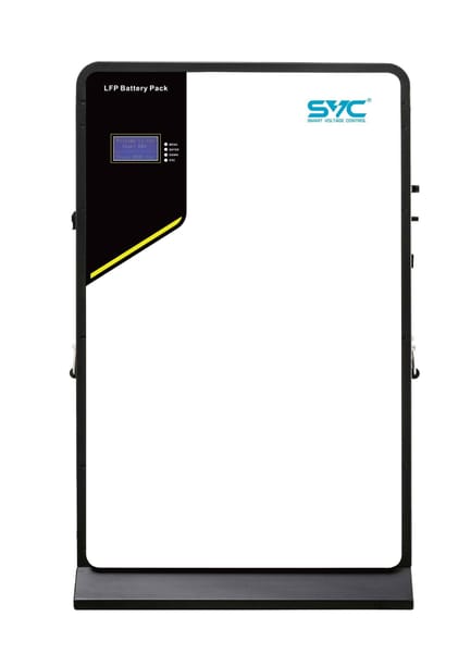 SVC Wall/Rack Mounted 5.12kWh 48V 100Ah LiFePO4 Battery